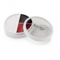 red, white & black